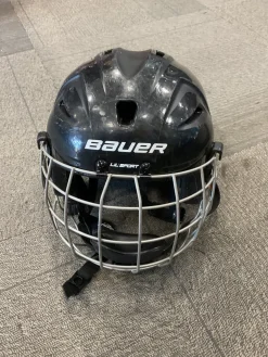 Used Bauer LIL SPORT Helmet Cage Combo Black XS