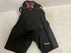 Used Bauer LIL SPORT Junior Pant Black And Red MD