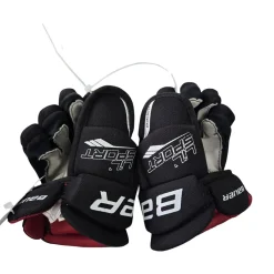 Used Bauer LIL SPORT YOUTH GLOVES Youth Gloves Black 8"