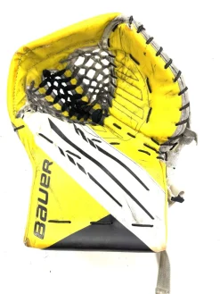 Used Bauer PRO HYPERLITE FULL SET Goalie Leg Pads Senior 35