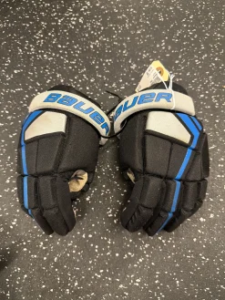 Used Bauer PRO Junior Gloves Black SM