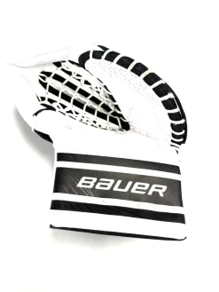 Used Bauer PRODIGY Youth Goalie Catcher White