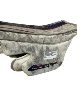 Used Bauer REACTOR Senior Goalie Blocker White/Red/Navy