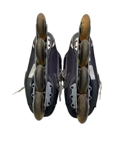 Used Bauer Roller Hockey Skates Black Senior 10.5