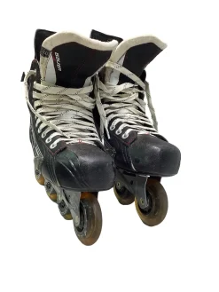 Used Bauer Roller Hockey Skates Black Senior 10.5