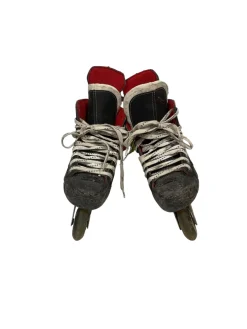 Used Bauer Roller Hockey Skates Black Junior 04