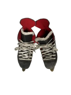 Used Bauer Roller Hockey Skates Black Junior 04