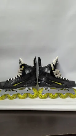 Used Bauer Roller Hockey Skates Black Senior 5.5