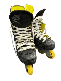 Used Bauer Roller Hockey Skates Black Junior 03