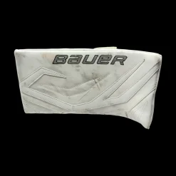 Used Bauer SUPREME ONE90 Senior Goalie Blocker White