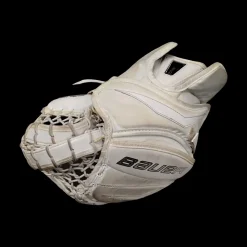 Used Bauer SUPREME ONE90 Senior Goalie Catcher White