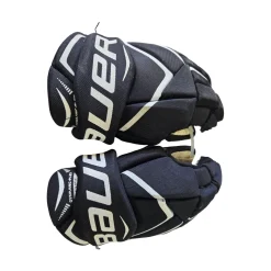 Used Bauer VAPOR SELECT JUNIOR GLOVES Junior Gloves Black 11