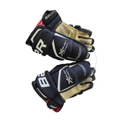 Used Bauer VAPOR SELECT JUNIOR GLOVES Junior Gloves Black 11