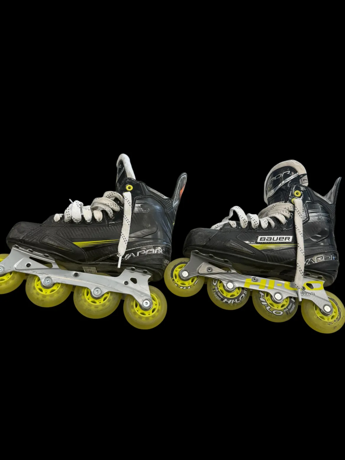 Used Bauer VAPOR Senior Aggressive Skates Black Senior 7