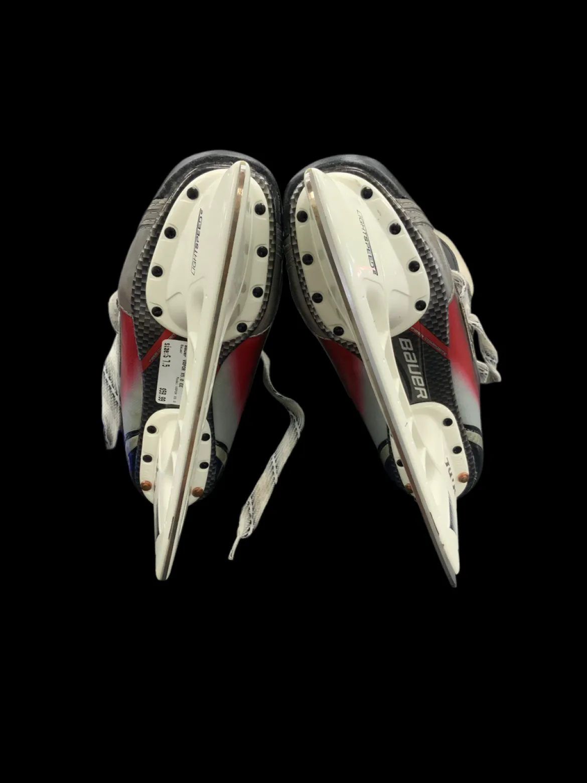 Used Bauer VAPOR X5.0 Senior Hockey Skate Senior 7.5