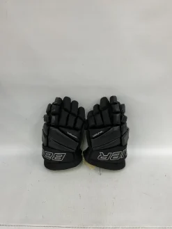 Used Bauer VAPOR 3X Youth Gloves Black 11