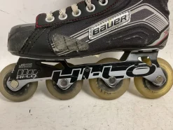 Used Bauer VAPOR X300R Roller Hockey Skates Black Junior 03