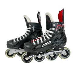 Used Bauer VAPOR XR300 Roller Hockey Skates Black Senior 6R
