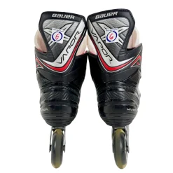 Used Bauer VAPOR XR300 Roller Hockey Skates Black Senior 6R