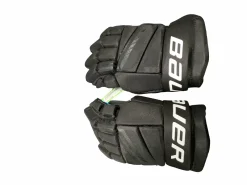 Used Bauer X Senior Gloves Black 12
