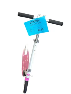 Used BELEEV 2 WHEEL SCOOTER Scooter Pink