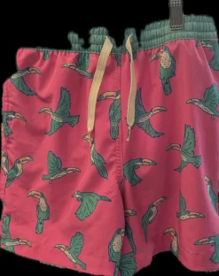 Used BIRDS Junior Swim Suit Pink Junior