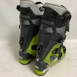 Used Black Diamond FACTOR 110 Mens DH Ski Boot Black And Neon Green 290 MP - M11 - W12
