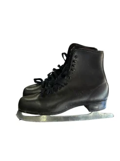 Used BLACK FIGURE SKATES S9 WomensFigure Skate Black Senior 9
