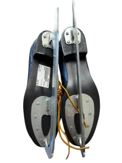 Used BLACK Mens Figure Skate Black Senior 8