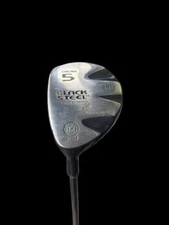 Used BLACK STEEL 5 WOOD 19 DGR LH Mens Fairway Wood LH 5 Wood