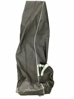 Used BLACK WHEELED TRAVEL BAG Travel Bag Black