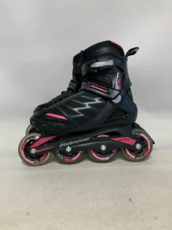Used Bladerunner ADVANTAGE PRO WOMENS Junior Rec Fitness Skates Black Junior 05