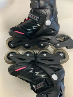 Used Bladerunner ADVANTAGE PRO WOMENS Junior Rec Fitness Skates Black Junior 05