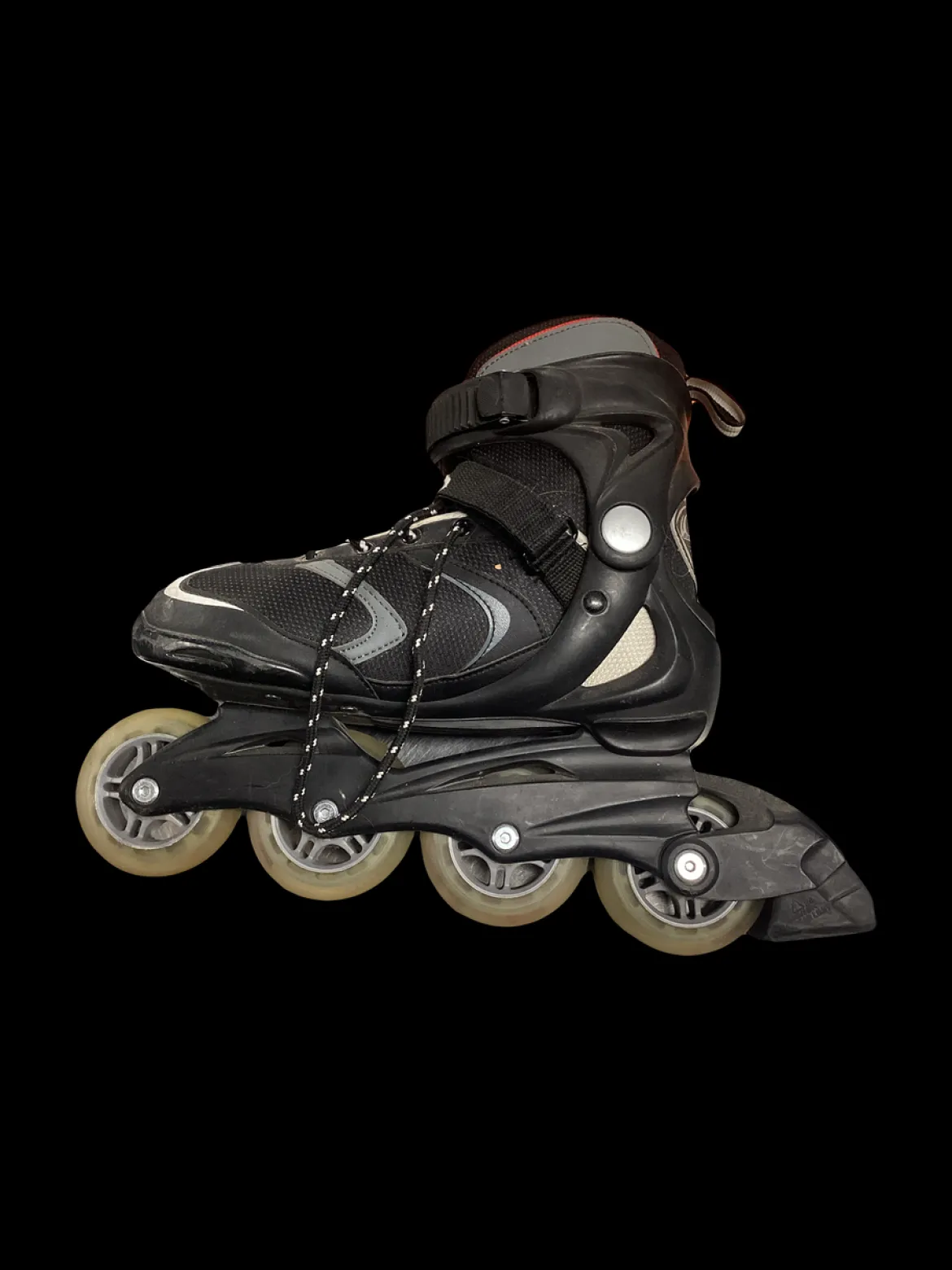 Used Bladerunner ADVANTAGE PRO Senior Rec Fitness Skates Black Senior 7