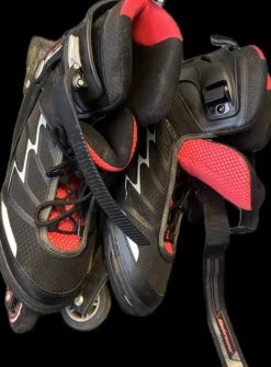 Used Bladerunner ADVANTAGE PRO Senior Rec Fitness Skates Black Senior 11