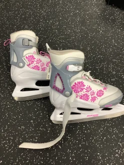 Used Bladerunner MICRO G Double Runner Skate White Adjustable
