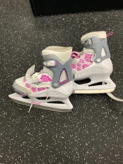 Used Bladerunner MICRO G Double Runner Skate White Adjustable