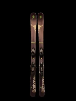 Used Blizzard BRAHMA 88 Mens DH Ski/Binding Black 166 cm