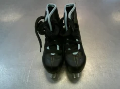 Used BOB SKATE Double Runner Skate Black Youth 09.0