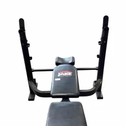 Used BODY BY JAKE FID BENCH W RACK FID Bench