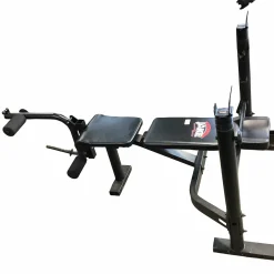 Used BODY BY JAKE FID BENCH W RACK FID Bench