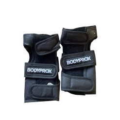 Used BODYPROX Skateboard Wrist Guards Black XS