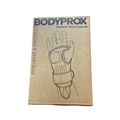 Used BODYPROX Skateboard Wrist Guards Black SM