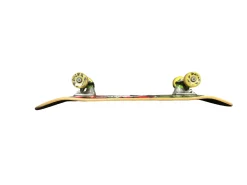 Used BONES DINOSUAR Complete Skateboard Green 7 1/4