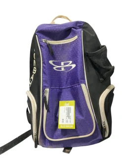 Used BoomBah Soccer Player Sackpack Purple