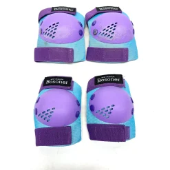 Used BOSONER Inline Protective Set Purple Youth