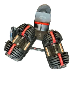 Used Bowflex Adj Dumbbells 5-55 LB