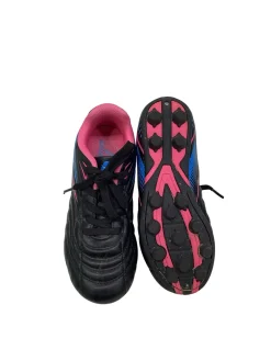 Used Brava BLK/PNK/BLU SOCCER CLEATS Soccer Cleats Black Junior 01