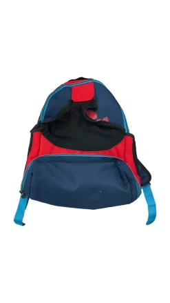 Used Brava Soccer Player Sackpack Navy Blue And Red