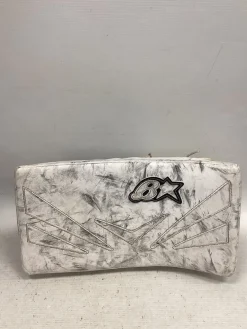 Used Brians BLOCKER Junior Goalie Blocker White